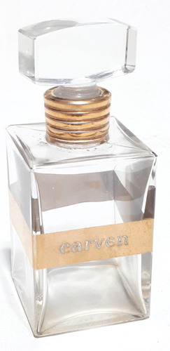 Deco - Antiguo Frasco De Perfume Carven Ma Griffe 7cm Fcia.