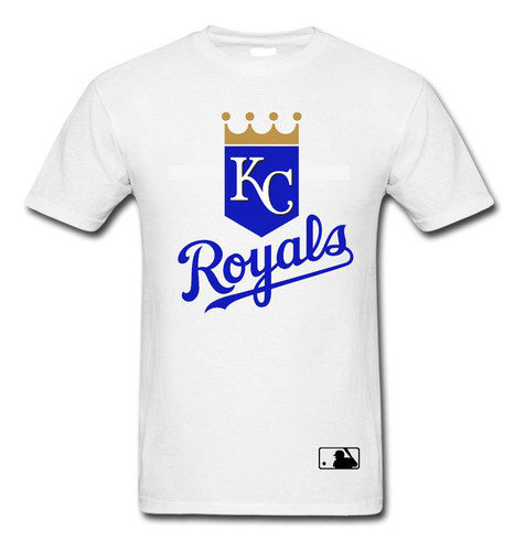 Playera Kansas City Royals Baseball Mlb Blanco