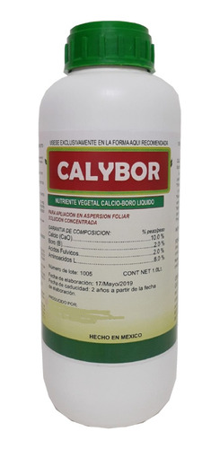Calybor Nitrato De Calcio Y Boro Liquido 1 Lt