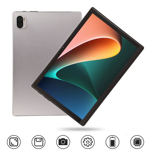 Tablet Tab 10.1'' 256g Gris Y 6gb De Memoria Ram Android 11