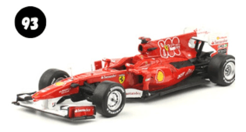 Fascículo De Fórmula 1 N93 Ferrari De Felipe Massa