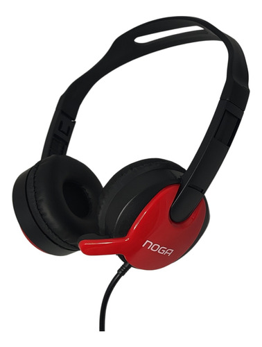 Auricular Pc Noga Hyper Ngv-480 Red Cloud Con Microfono Game