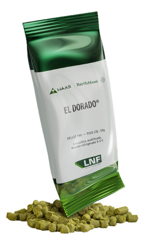 Lupulo El Dorado Pellet T90 50g Barth Haas Lnf