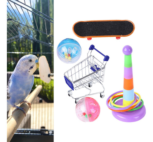 Pelotas De Juguete Para Entrenamiento De Pájaros, Juguetes