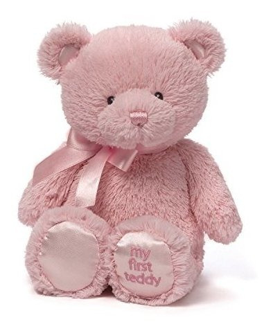 Baby Gund My First Teddy Bear Animal De Peluche Plush Pink 1