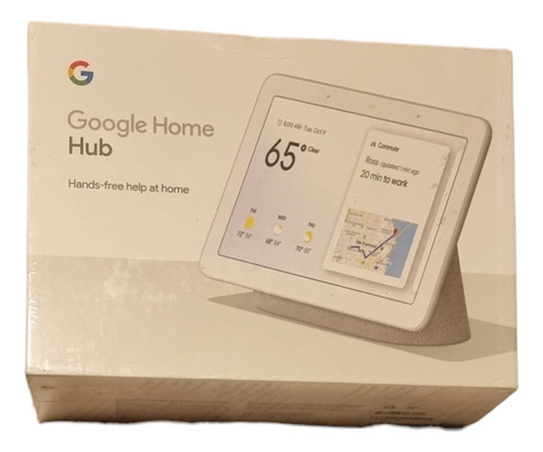 Google Nest Hub Blanco Pantalla 7 Pulgadas 