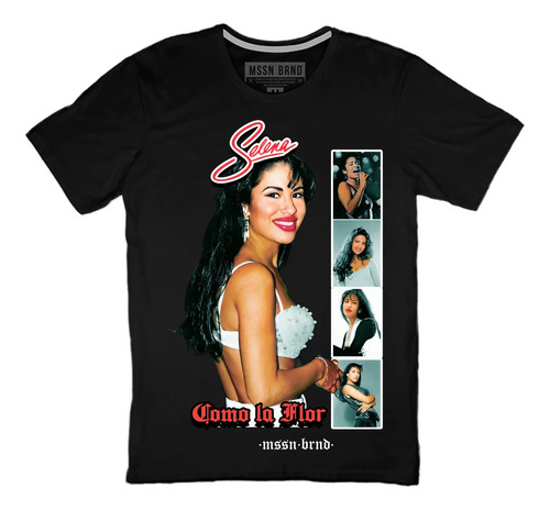 Playera Mission Brande Selena Y Tupac