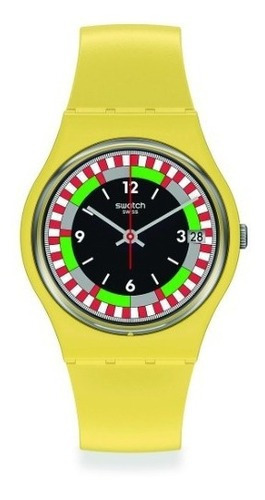 Reloj Swatch Yel_race So31j400 Color de la correa Amarillo Color del bisel Amarillo Color del fondo Negro