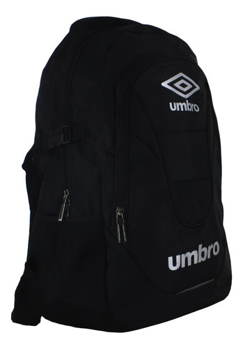 Mochila back pack moda senderismo Umbro Escolar 86413 color negro