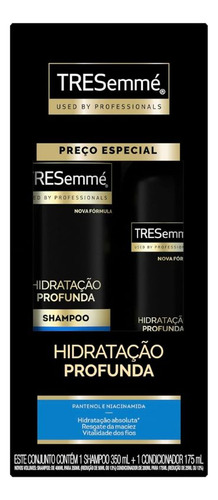 Kit Tresemme Shampoo 350ml+cond 175ml Hidratação Profunda