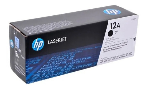 Toner  Hp 12a Nuevo Original Y Facturado 