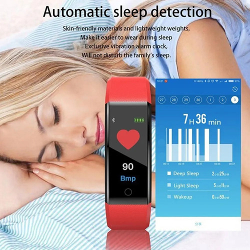 Pulsera Inteligente Bluetooth, Pulsera Impermeable Multifunc