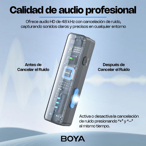 Micrófono Inalámbrico Para Celular Boyalink V2 Profesional