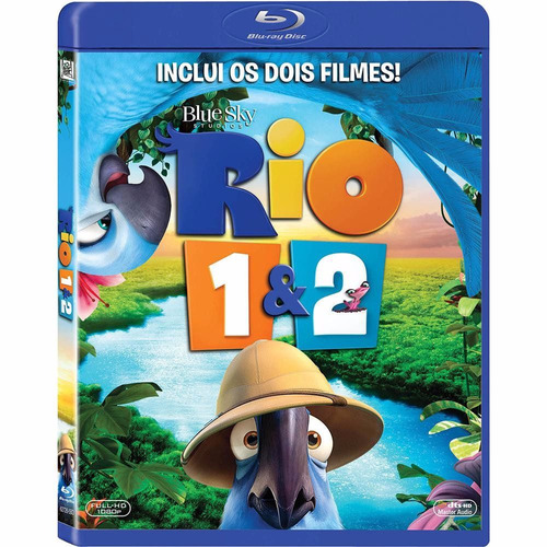 Blu-ray Duplo Rio 1 & 2 - Original