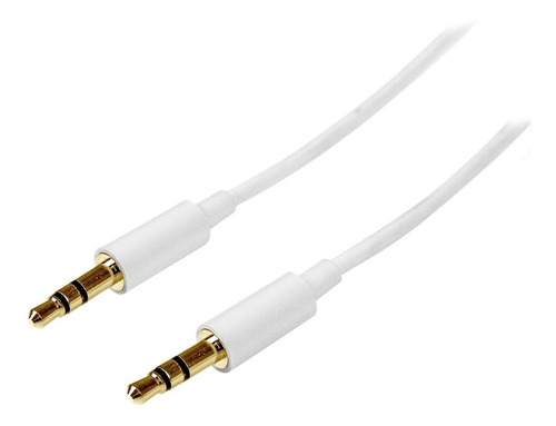 Cable De Audio Estereo Mini Jack 3.5mm Macho/macho 3m Blan