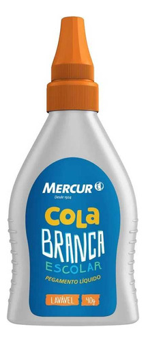 Cola Branco 40gr Mercur