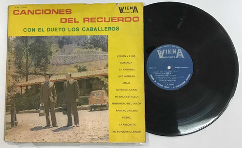 Canciones Del Recuerdo El Dueto Los Caballeros (disco Lp)