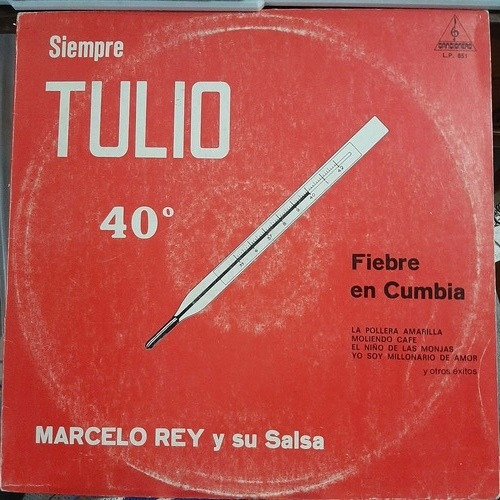 Vinilo Marcelo Rey Y Su Salsa Siempre Tulio C1