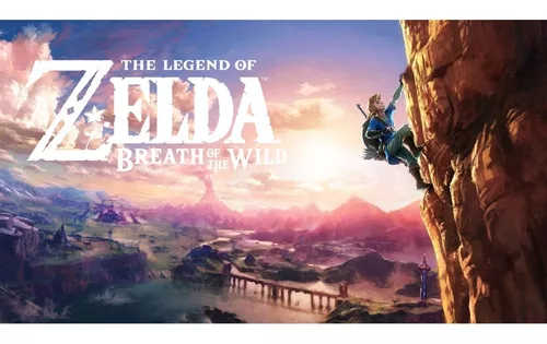 The Legend Of Zelda Breath Of The Wild Nintendo Switch Mídia Física Usado  Pronta Entrega