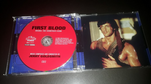 Cd Duplo Trilha Sonora Filme Rambo Programado Matar Intrada (Usado)
