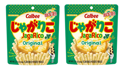 Calbee Jagarico Original Potato Snack Japones 58 Gr C/u 2 Pz