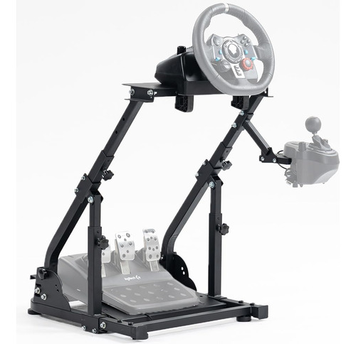 Gazzyt Racing Steering Wheel Stand With Double Reinforced Ar
