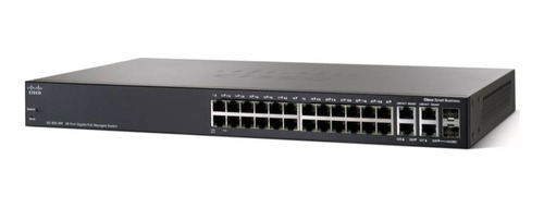 Switch Cisco Gigabit 24 Poe Sg300 Sg300-28pp Sg350-25 L2 L3