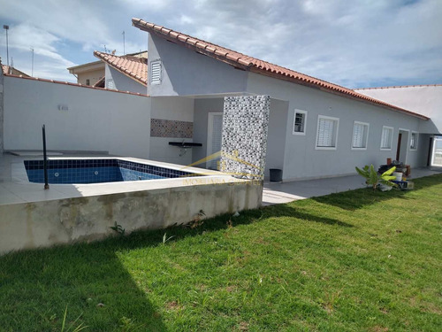 Imagem 1 de 25 de Casa Com 3 Dorms, Jardim Palmeiras, Itanhaém - R$ 480 Mil, Cod: 1670 - V1670