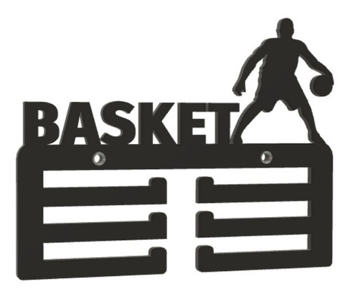 Medallero Basket Soporte Para Medallas De Básquetbol