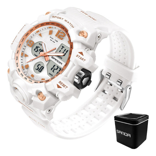 Reloj Para Mujer Sanda 942 Moda Deportivo Moda Impermeable