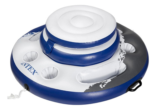 Intex Mega Chill, Enfriador Flotante Inflable, 35  De Diámet