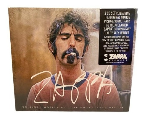 Frank Zappa  Zappa 3cd Eu Nuevo