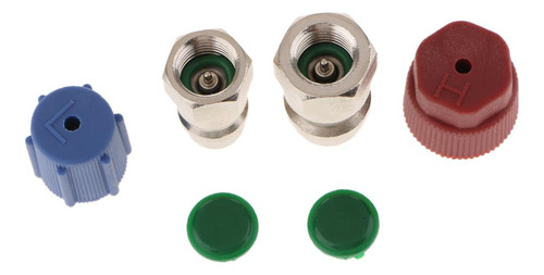 Adaptadores De Carga De A / C De 2 Piezas R12 R22 To