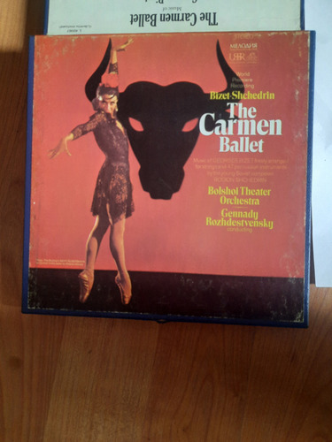 Cinta Pregrabada 4tracks 1 /4 A 7 1/2 The Carmen Ballet (Usado)