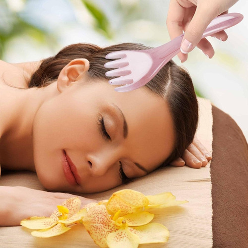 Peine Gua Sha Multifuncional Para Piel Cabelludo, Masajeador