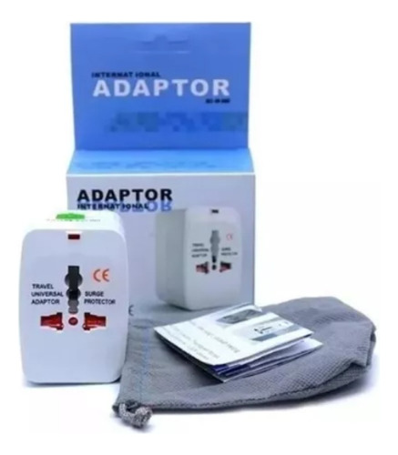 Adaptador Corriente Universal Viaje (usa, Europa, Argentina)