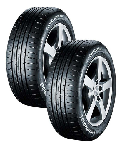 Paq. 2 Llantas 185/55 R15 Continental Ecocontact 5 82h