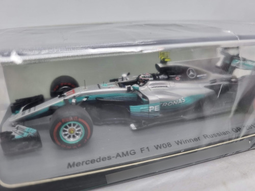 Mercedes W08 Ganador Rusia 2017 1/43 Spark