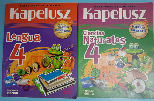 Combo Naturales 4 & Lengua 4 Libro P/el Docente, Kapelusz