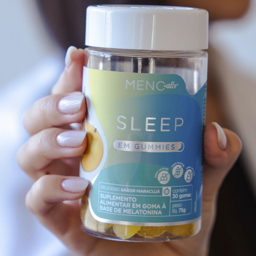 Gummie Sleep 3 Potes - , Gammy De Melatonina - 30 Gomas
