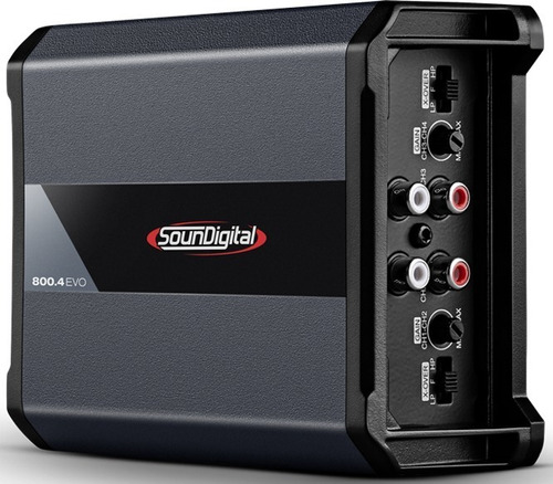 Amplificador Soundigital Sd800.4 800w Rms - Digital 4 X 200w