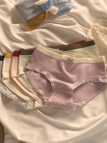 Conjunto De Bragas De Algodón Para Mujer 10 Piezas