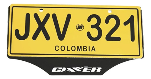 Gixxer 250 Moto Portaplaca Gixxer 250