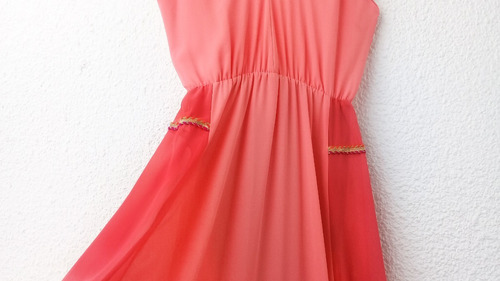 Vestido Largo Gasa Fiesta