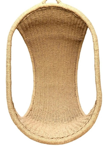 Sillón Hamaca Colgante Fibras Naturales Kraft (símil Ratan)