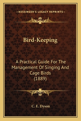 Libro Bird-keeping: A Practical Guide For The Management ...