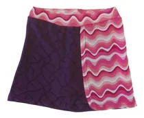 Comprar Pollera Con Short Calza Cruzada De Niña Voley Tenis Patín