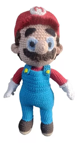 Peluche Mario bros, tejido crochet amigurumi