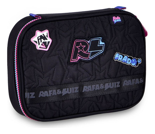 Kit Mochila Costas Notebook Ampla Rafa E Luiz Estojo Box