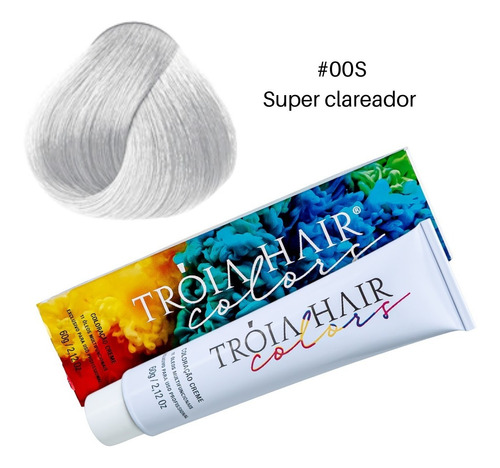 Kit Tintura Tróia Hair  Profissional Troia colors tom 5.0 castanho claro